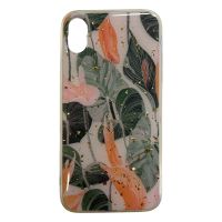 Glam Cover - iPhone XR - Leaves Orange