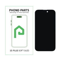 iPhone 15 Plus skærm - inkl. tape - SOFT OLED (PP)