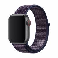 Apple Watch Deluxe Soft-Touch Sportsrem - 42 / 44 / 45 / 49 mm - Indigo