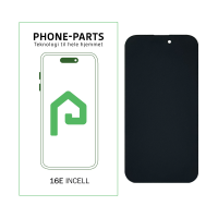 iPhone 16E skærm - inkl. tape - Premium Incell LCD (PP)