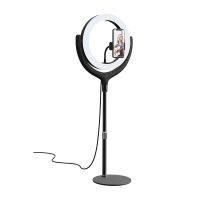 Ring Light Pro med holder til Smartphone 12 inch - Sort