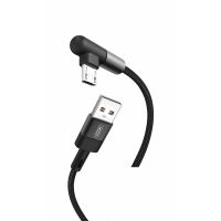 XO NB152 - Game / Data Kabel - USB - microUSB  - 1 meter - Sort 