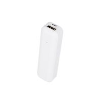 Setty Powerbank - 2600 mAh 5V - Hvid
