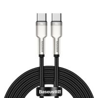 Baseus Cafule Series Metal Kabel USB-C - USB-C - 100 W - 2 Meter - Sort