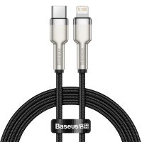 Baseus Cafule Series Metal Kabel USB-C - Lightning - 20 W -1 Meter - Sort