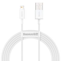 Baseus Superior Series Fast Charging Data Kabel USB til Lightning - 1 Meter - Hvid