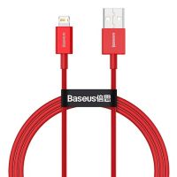 Baseus Superior Series Fast Charging Data Kabel USB til Lightning - 1 Meter - Rød