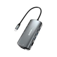 DUDAO A15Pro 11-i-1 USB-C Adapter Dockingstation - Grå