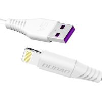 DUDAO L2 USB - Lightning Kabel 3A - 2 Meter - Hvid