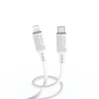 DUDAO L6S USB-C - Lightning Kabel 20W - 2 Meter - Hvid