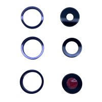 iPhone 14 Pro Max - Linse Holder & Glas Linse - Lilla (Original) 