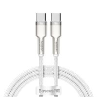 Baseus Cafule Series Metal Data kabel USB-C - USB-C - 100 W - 1 Meter - Hvid