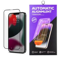 Heldækkende Skærmbeskyttelse med applikator (9D)  - iPhone 14 Plus