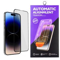 Heldækkende Skærmbeskyttelse med applikator (9D) - iPhone 15 Pro Max