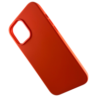 LEMON Silikone Cover - iPhone 12 Mini - Mørk rød