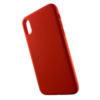 LEMON Silikone Cover - iPhone XS Max - Rød