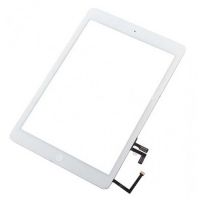iPad Air Skærm - Premium (PP) - Komplet Glas / Digitizer - Med Home Knap - Hvid