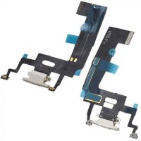 iPhone XR - Lade dock og mikrofon flex (Original) - Hvid