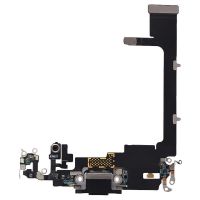 iPhone 11 Pro - Lade dock og mikrofon Uden Chip-Board (Original) - Sort