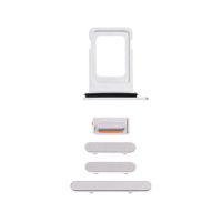 iPhone 11 - Knapsæt (Original) - Sølv