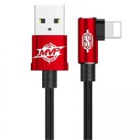 Baseus MVP Elbow Type Kabel USB til Lightning - 1.5A - 1 Meter - Rød