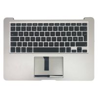 Topcase med Keyboard (Dansk version) - MacBook Air A1466 (Original) - Enhed m/ backlight - Silver