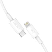 DUDAO L6W USB-C - Lightning Kabel 30W - 1 Meter - Hvid