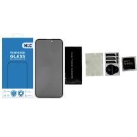 Privacy SUPER STÆRKT Heldækkende Skærmbeskyttelse i Hærdet Glas (NCC) - iPhone 13 / 13 Pro / 14 / 16e