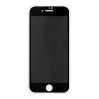 Privacy Heldækkende PRO Skærmbeskyttelse i Hærdet Glas (9D) - iPhone 6 Plus / iPhone 6S Plus - Sort