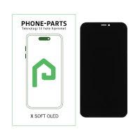 iPhone X skærm - inkl. tape - SOFT OLED (PP)