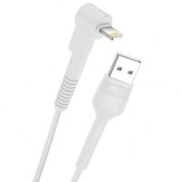 XO-NB100 Lightning Kabel - 2.1A - 1 Meter - Hvid