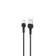 USB - microUSB Kabel - 1 meter - Sort (XO - NB132)