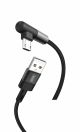 XO NB152 - Game / Data Kabel - USB - microUSB  - 1 meter - Sort 
