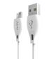 DUDAO L4 USB - USB-Micro Kabel 5A - 1,2 Meter - Hvid
