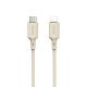 DUDAO L7SCL USB-C til Lightning Kabel - 1 Meter - 30W - Beige