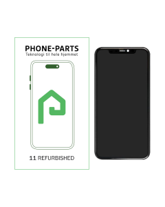 iPhone 11 skærm - LG Original LCD (Refurbished) - m. Bagplade
