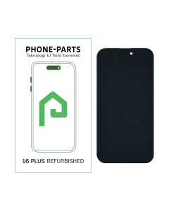 iPhone 16 Plus skærm - Original OLED (Refurbished)