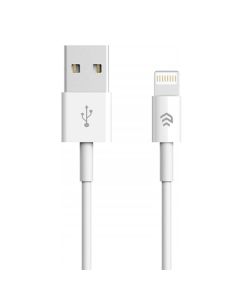 Devia EC080 - USB-A til Lightning - 2 m - Hvid