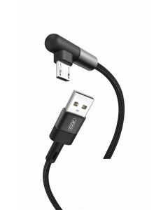 XO NB152 - Game / Data Kabel - USB - microUSB  - 1 meter - Sort 