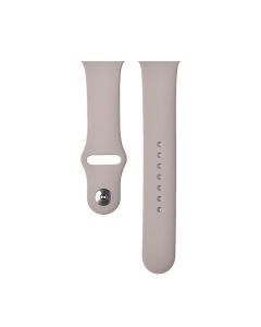 Apple Watch Deluxe Silicone Sportsrem 38 / 40 / 41 mm - Grå