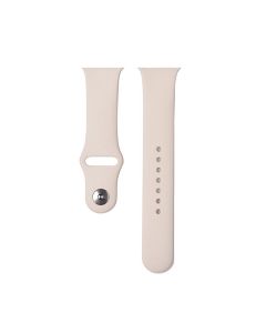 Apple Watch Deluxe Silicone Sportsrem - 38 / 40 / 41 mm - Lysegrå