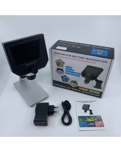 Mikroskop med Display 