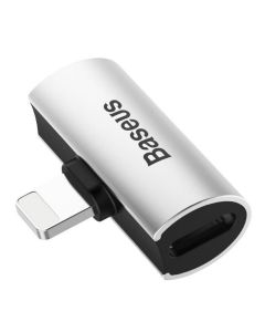 Baseus L46 Adapter Lightning - Lightning/Lightning - Silver