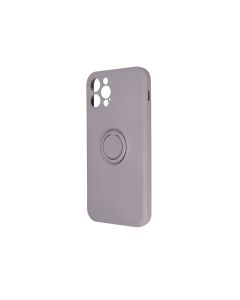 Finger Grip Cover - iPhone 13 Mini - Lysegrå