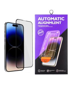 Heldækkende Skærmbeskyttelse med applikator (9D)  - iPhone 15 Plus