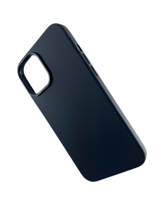 LEMON Silikone Cover - iPhone 12 / 12 Pro - Fuld Udskæring - Sort