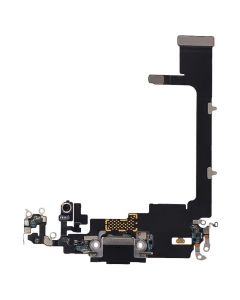 iPhone 11 Pro - Lade dock og mikrofon Uden Chip-Board (Original) - Sort