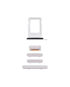 iPhone 11 Pro / 11 Pro Max - Knapsæt (Original) - Sølv