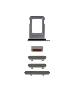 iPhone 13 Pro - Knapsæt (Original) - Sort