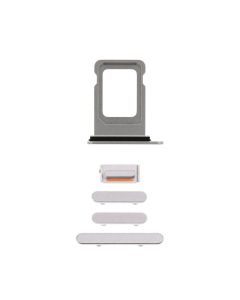 iPhone 14 - Knapsæt (Original) - Hvid